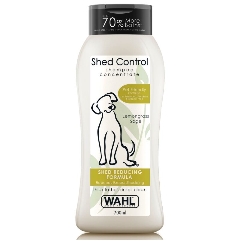 Wahl dog 2025 shampoo shed control